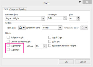 Powerpoint Keyboard Shortcut For Subscript On Mac